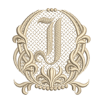 Specialty Monogram Fleur De Lis II (3" H) - 1 Initial (First or Last) - Design by Sonia Showalter +$19.00