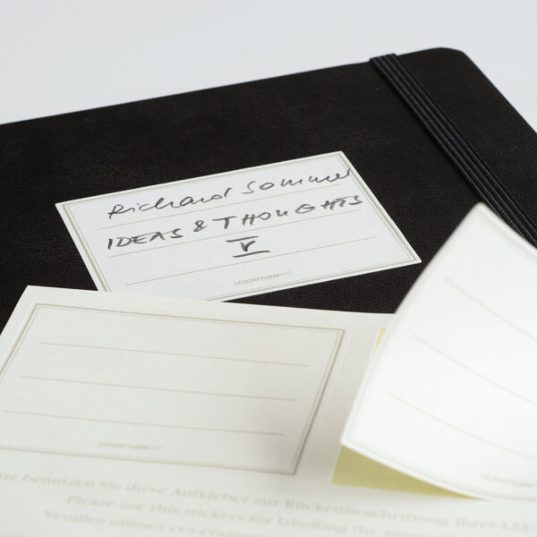 Leuchtturm1917 Notebooks Medium A5 Hardcover Displaying Labeling
