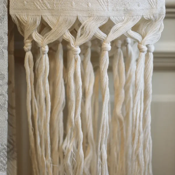 Tessitura Pardi GRIFO Linen Cotton Italian Hand Towel with Fringe, Available in Small and Large - Image 12