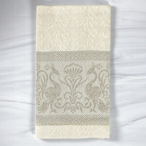 Tessitura Pardi GRIFO Linen Cotton Small Hemstitched Italian Hand Towel