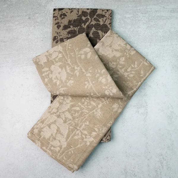 Busatti MIKADO Linen Cotton Kitchen Hand Towel - Image 5