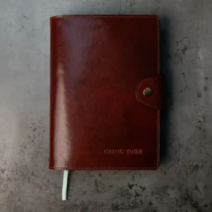 Chosen Leatherwork Signature Italian Leather Leuchtturm1917 A5 Notebook Planner Cover