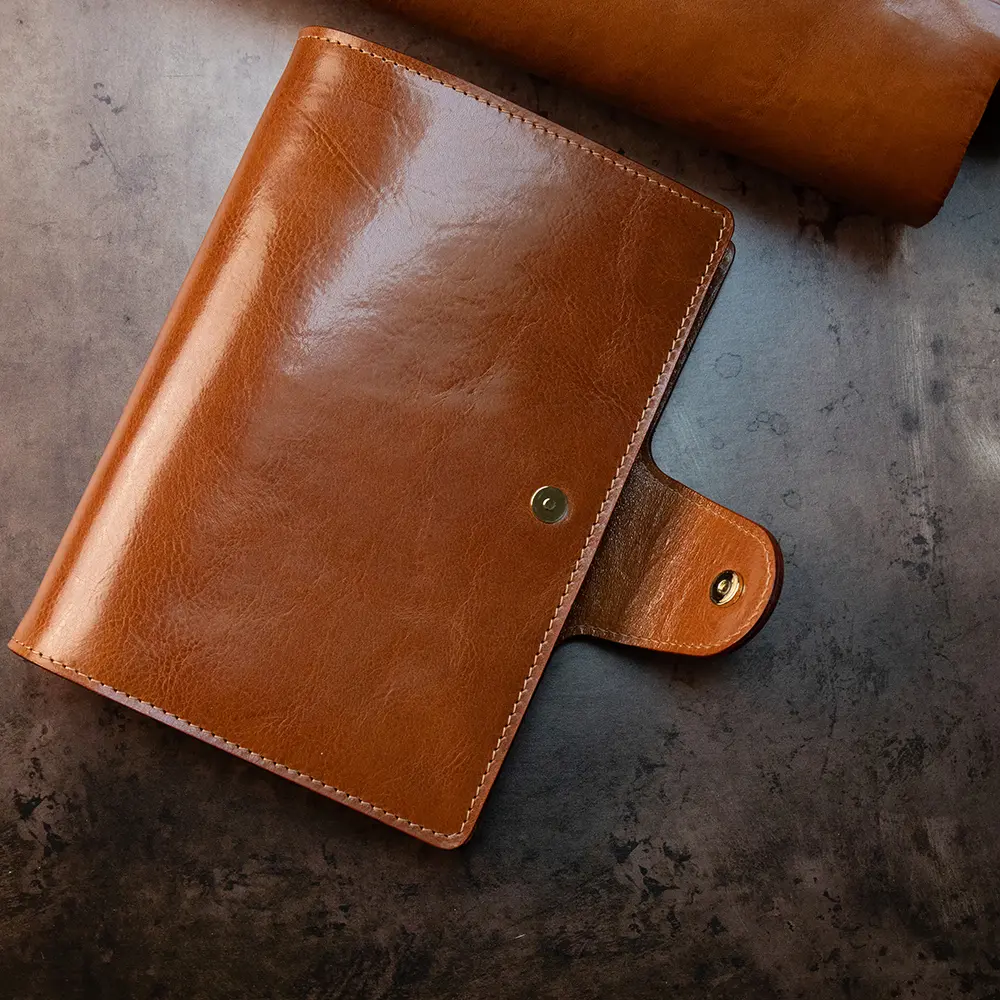 Chosen Leatherwork Signature Italian Leather Leuchtturm1917 A5 Planner Notebook Cover - Image 3