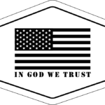 In God We Trust American Flag - Design Only