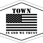 In God We Trust American Flag - Custom Name