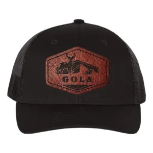 RICHARDSON Original 112 YOUTH KIDS Personalized Custom Leather Patch Trucker Cap Hat, 6 Panel